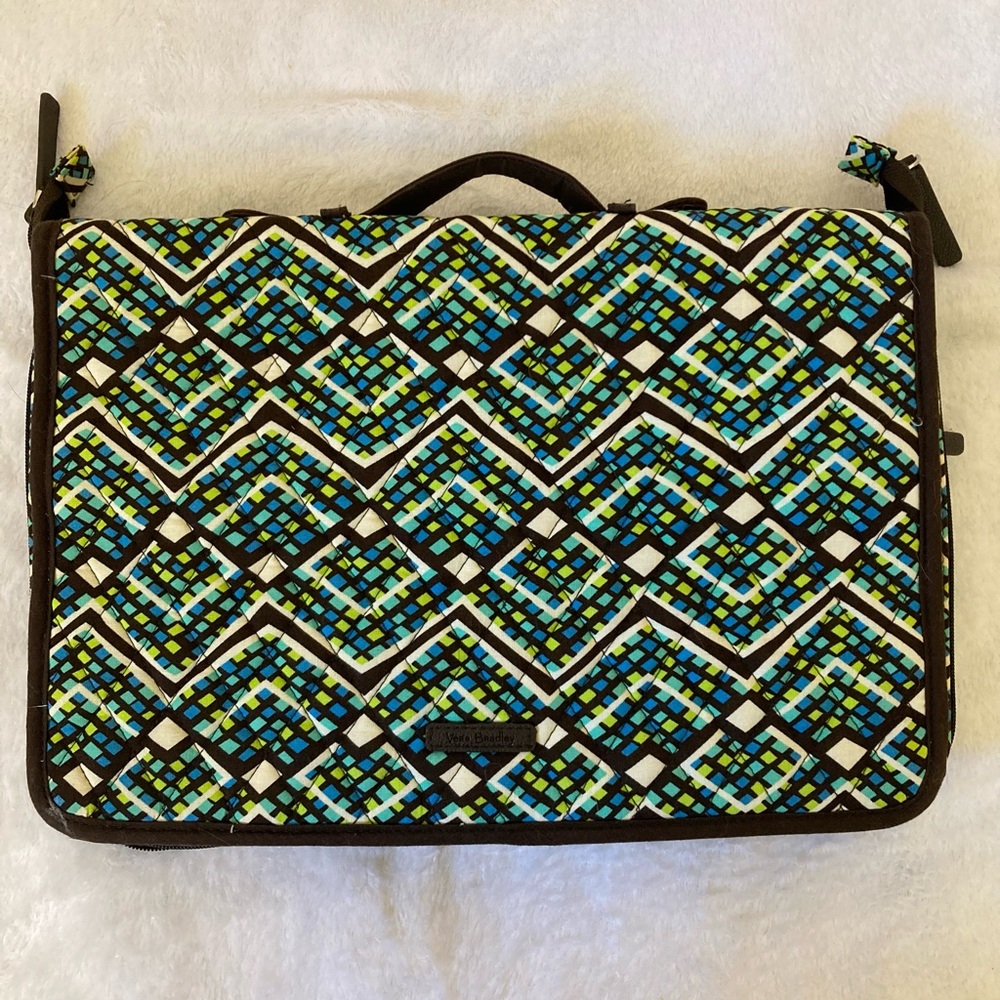 Vera Bradley Geometric Travel Case with Hanger
